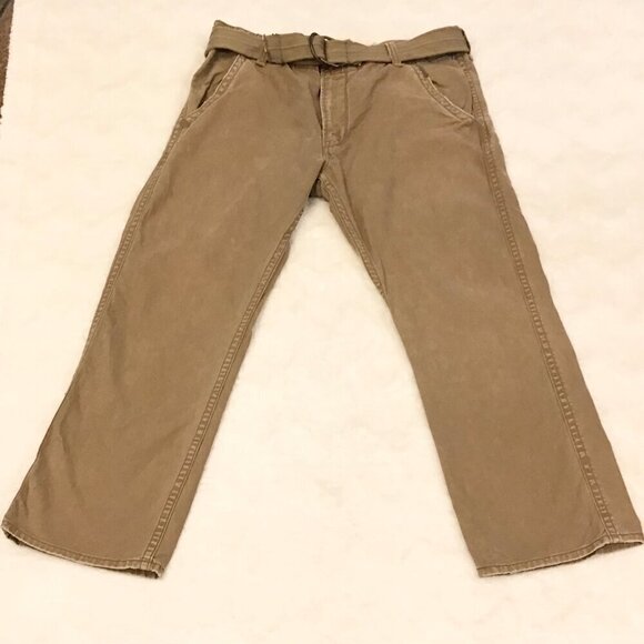 Levi’s 36x30 Relaxed Straight Canvas Twill Men’s Pants Inseam 29.5” Brown Spice - Picture 10 of 10